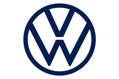 Вращение логотипа volkswagen